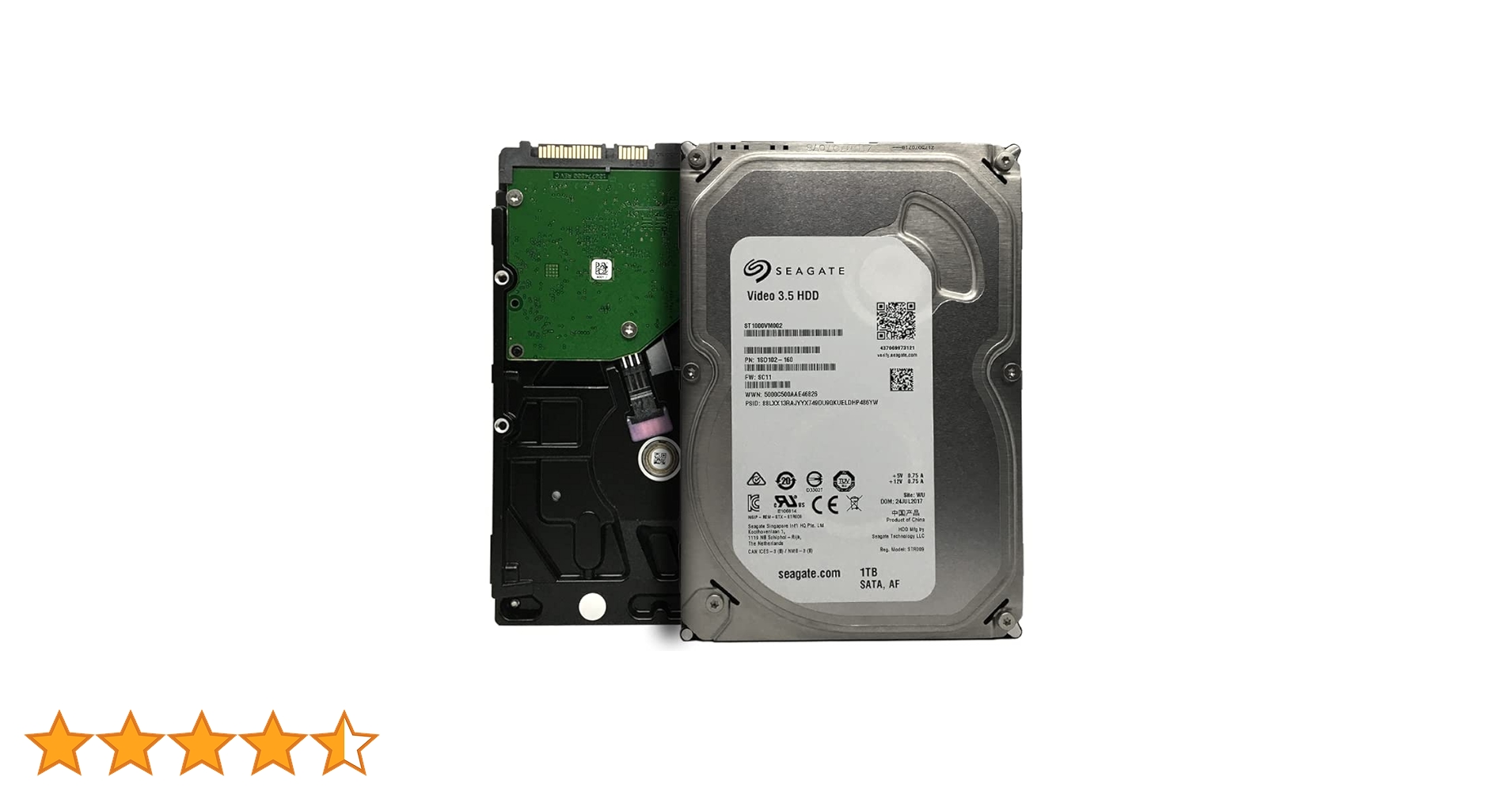 Amazon | Seagate Video 3.5シリーズ 3.5インチ内蔵HDD 1TB SATA 6.0Gb